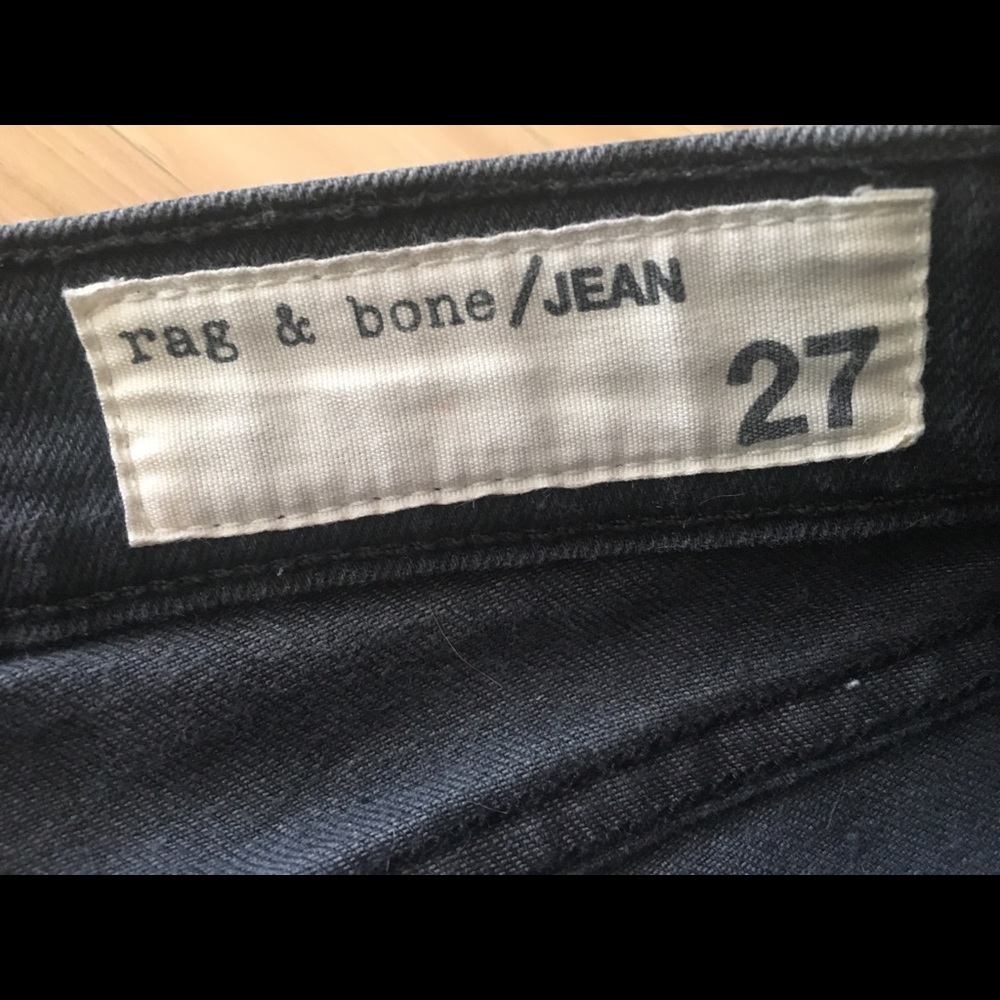Rag & Bone Black size 27 rocker jeans 😎 - Picture 4 of 8